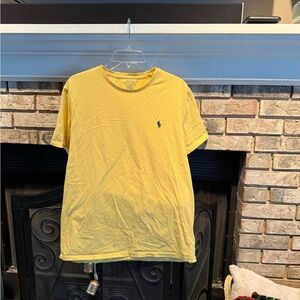 Polo Ralph Lauren short sleeve T-shirt, yellow, size Medium, EUC